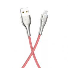 Кабель microUSB красно-белый 1.2 м Hoco U59 